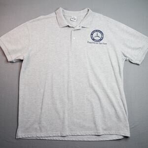 Vintage Y2K Pro Club USA Mercedes Benz Peachtree Atlanta Polo Shirt Men’s 3XL